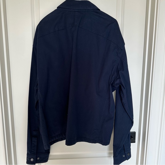 NWT ATM ANTHONY THOMAS MELILLO COTTON CLOTH UTILITY MIDNIGHT BLUE JACKET - Picture 5 of 6